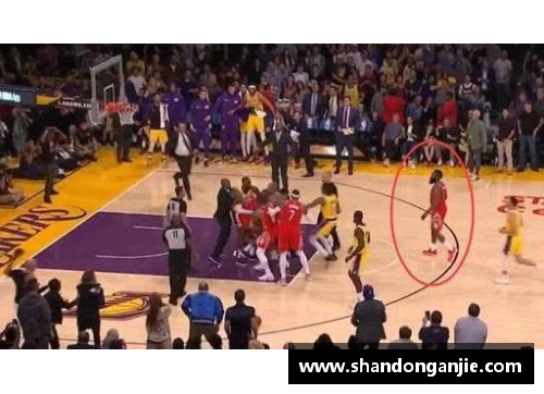 NBA群架现场曝光！球员间激烈冲突引发赛场风波